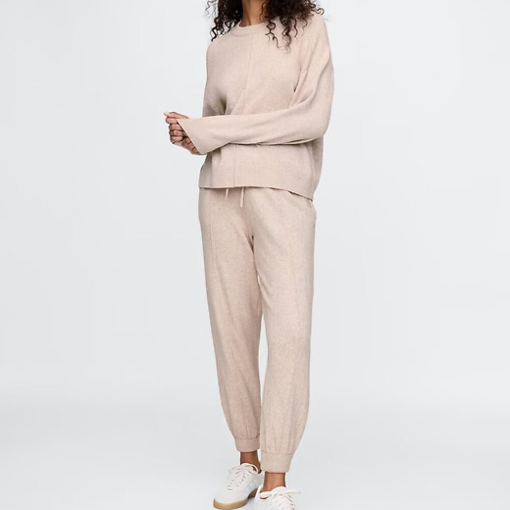 Gap CashSoft Seam Joggers in cobblestone beige Cobblestone beige Cobblestone bei